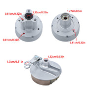 DURAFORCE Front Rear Drum Brake Hub Cover Panel For Honda Monkey Z50 Z50R Z50J Skyteam Z50