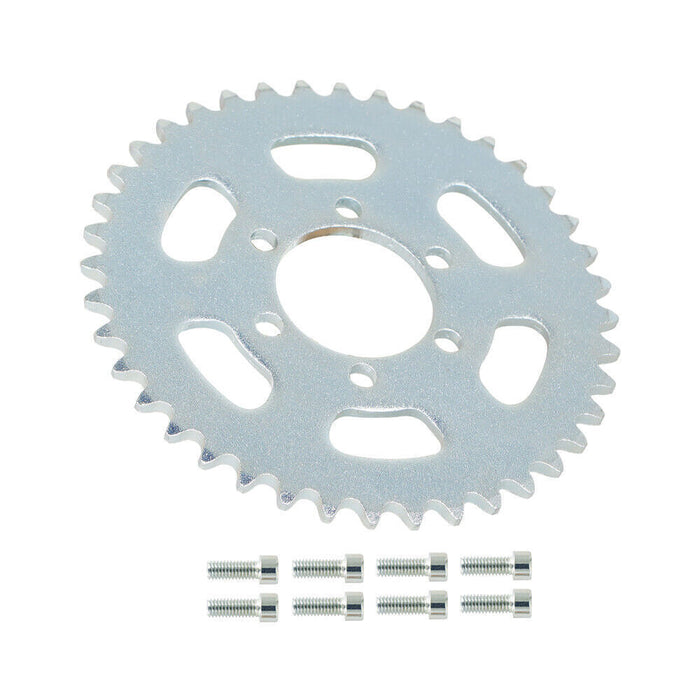 DURAFORCE #35 Chain 40T Tooth Rear Sprocket 6 holes for Mini Bike Go Kart Quad atv trike