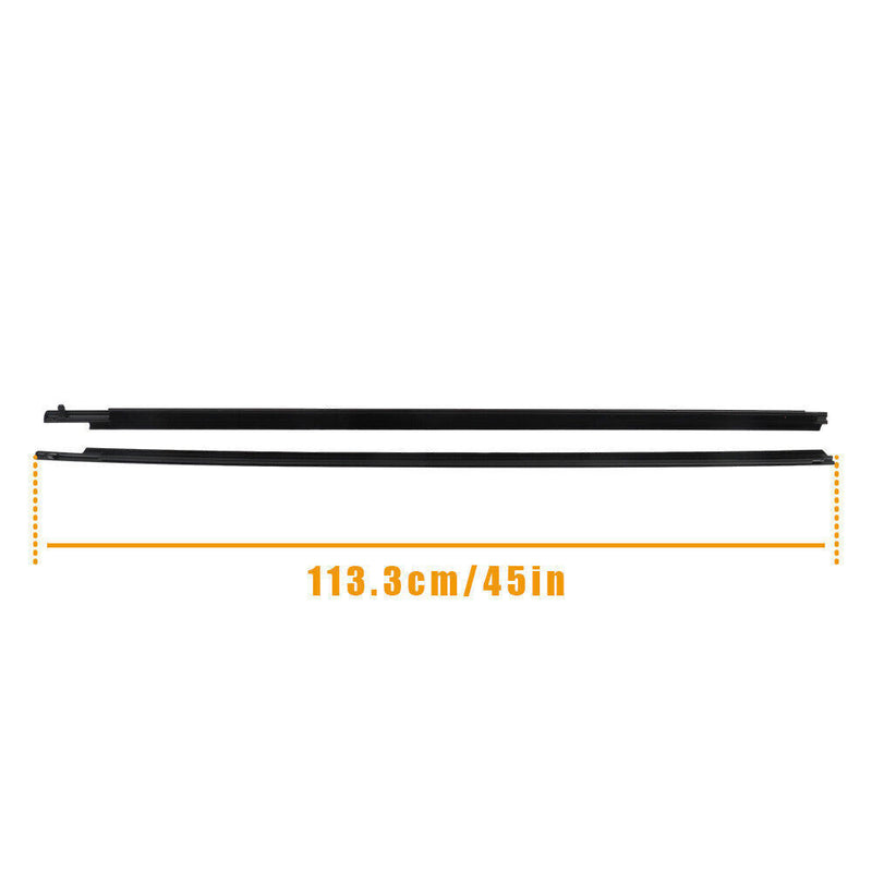 DURAFORCE Weatherstrip Seals Left+Right Door Glass Window For 2005-2010 Scion TC