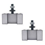 DURAFORCE AXA #1 Quick Change 250-101 Tool Post Turning & Facing Holder 2PCS