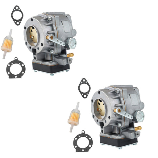 DURAFORCE 2× Carburetor Fits For Briggs & Stratton Opposed Twin 16.5HP 42A707 4 Screw Pump