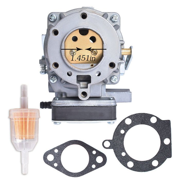 DURAFORCE 2× Carburetor Fits For Briggs & Stratton Opposed Twin 16.5HP 42A707 4 Screw Pump