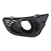 DURAFORCE Front Fog Light Trim+Fog Light Bezel For 2010-2012 Ford Fusion Set of 4