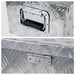 DURAFORCE 30"x13"x10" Aluminum Trailer Tongue Tool Box Truck Pickup Bed Storage