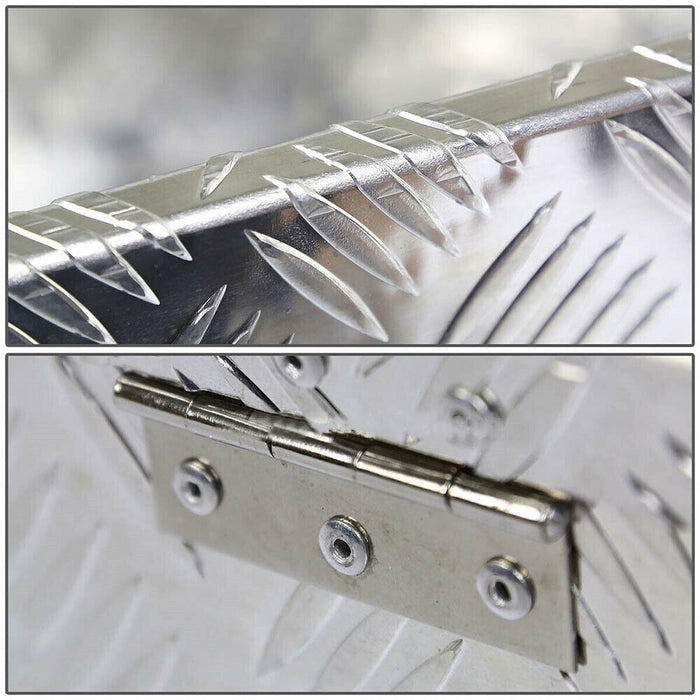 DURAFORCE 30"x13"x10" Aluminum Trailer Tongue Tool Box Truck Pickup Bed Storage