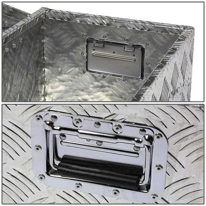 DURAFORCE 30"x13"x10" Aluminum Trailer Tongue Tool Box Truck Pickup Bed Storage