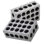 DURAFORCE High Precision 1-2-3 Blocks 23 Holes .0002" Machinist 123 Jig 1 Matched Pair