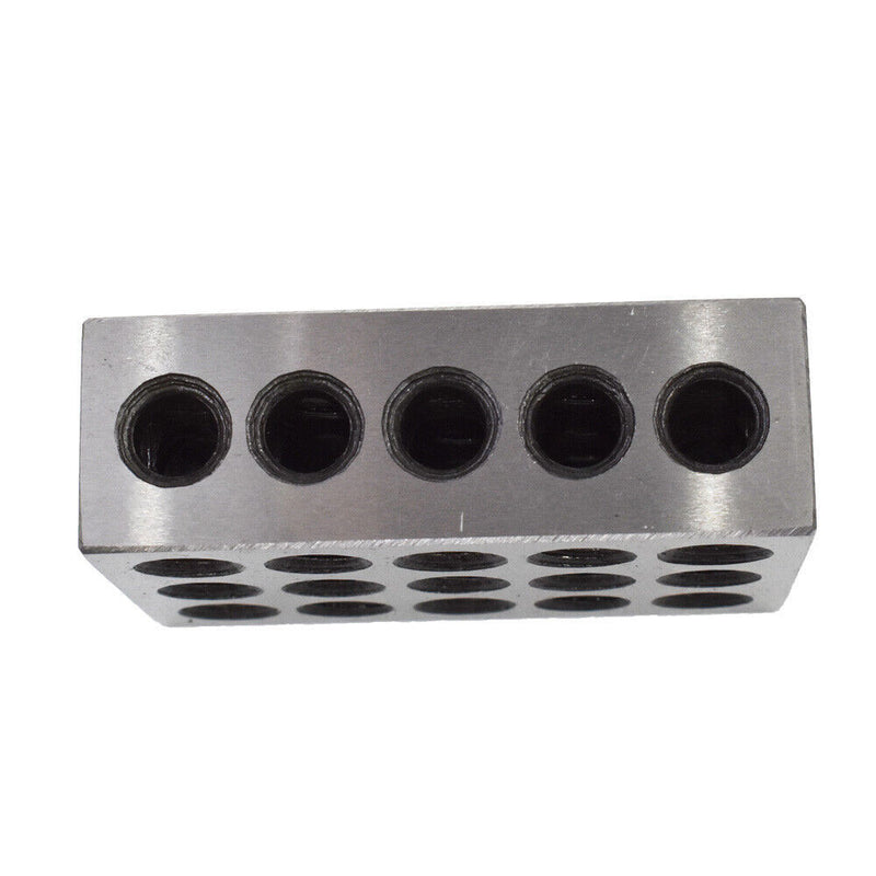 DURAFORCE High Precision 1-2-3 Blocks 23 Holes .0002" Machinist 123 Jig 1 Matched Pair