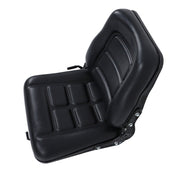 DURAFORCE Forklift Tractor Seat Adjustable Backrest Slide PVC Leather Suspension