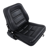 DURAFORCE Forklift Tractor Seat Adjustable Backrest Slide PVC Leather Suspension