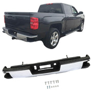 DURAFORCE For 2014-2018 Silverado/ Sierra 1500 Rear Bumper W/o Park Assist Sensors