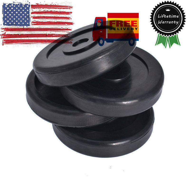 DURAFORCE ROUND Rubber Arm Pads for BENDPAK lift DANMAR Lift SET OF 4 # 5715017