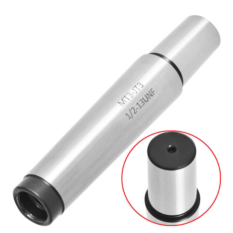 DURAFORCE Drill Chuck Arbor MT3 To JT3 End Type 3MT #3 Morse Taper x 3JT #3 Jacobs Taper