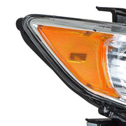 DURAFORCE Pair Headlight For 2012-2014 Toyota Camry Projector Halogen Type Chrome