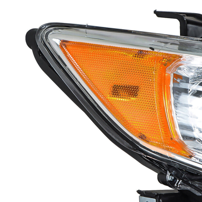 DURAFORCE Pair Headlight For 2012-2014 Toyota Camry Projector Halogen Type Chrome