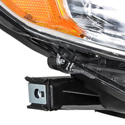 DURAFORCE Pair Headlight For 2012-2014 Toyota Camry Projector Halogen Type Chrome