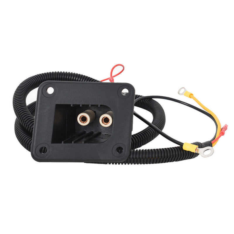 DURAFORCE Charging socket 36V Powerwise Charger Receptacle For EZGO TXT Electric golf cart