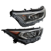 DURAFORCE Left+Right Headlight For 2019 2020 2021 2022 Toyota RAV4 LE XLE LED Lamp