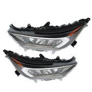 DURAFORCE Left+Right Headlight For 2019 2020 2021 2022 Toyota RAV4 LE XLE LED Lamp