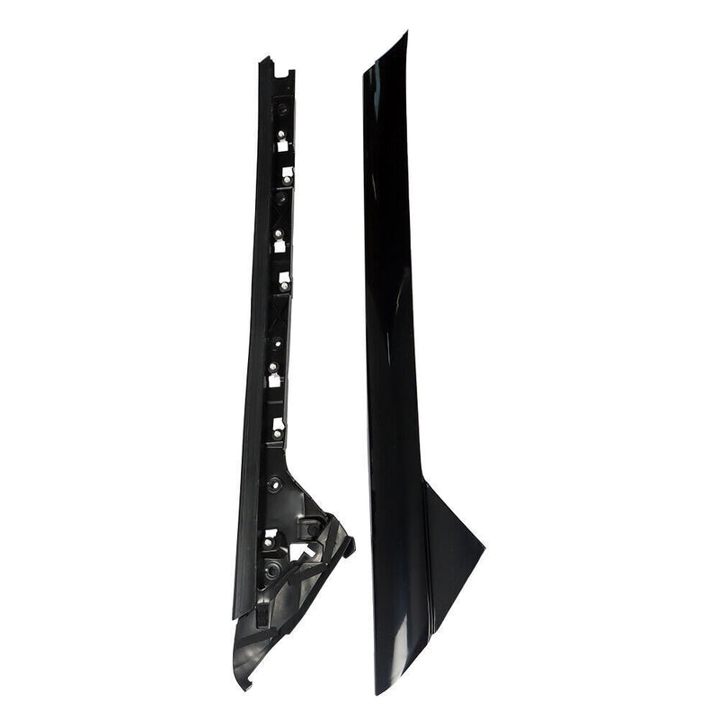 DURAFORCE A-Pillar Molding Trim Pair Windshield Left Side For 11-19 Ford Explorer