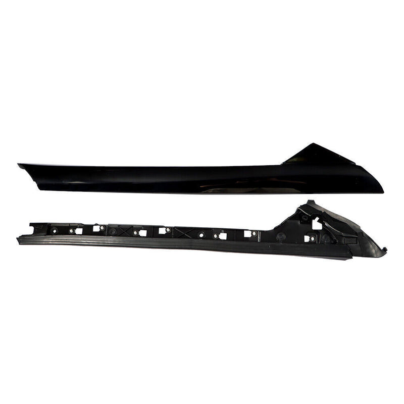 DURAFORCE A-Pillar Molding Trim Pair Windshield Left Side For 11-19 Ford Explorer