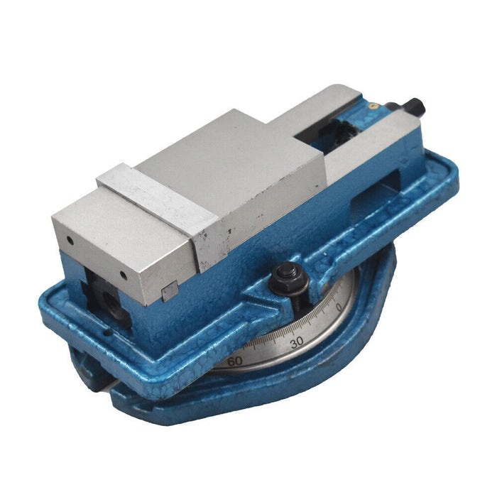 DURAFORCE 3'' Bench Clamp Lock Vise Precision With 360 Swivel Base Milling Machine New