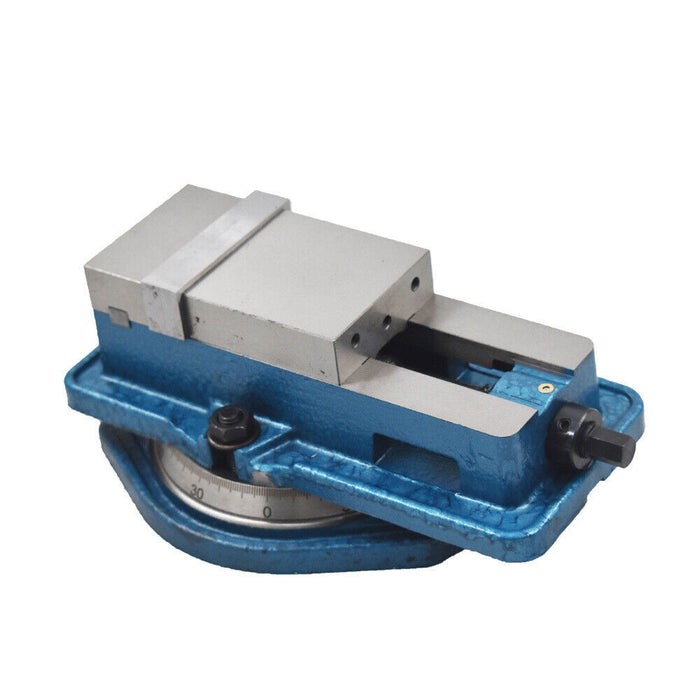 DURAFORCE 3'' Bench Clamp Lock Vise Precision With 360 Swivel Base Milling Machine New