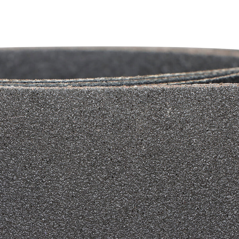 DURAFORCE New 80 Grit 4 Inch X 36 Inch Premium Silicon Carbide Sanding Belts 3 Pack