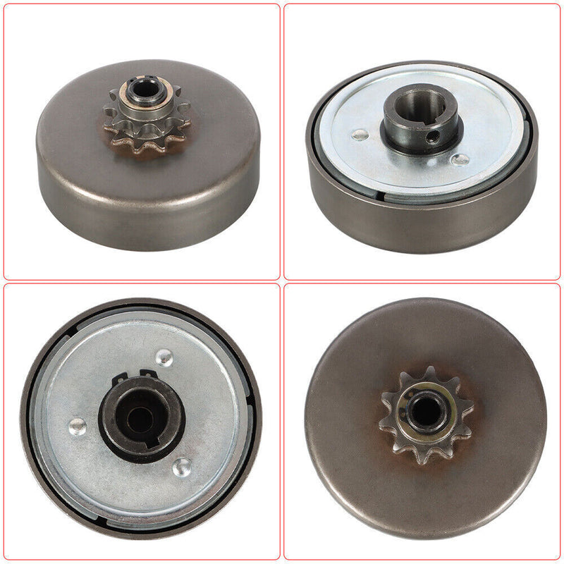 DURAFORCE 1" Bore 10T 10 Tooth Go Kart Mini Bike Heavy Duty Centrifugal Clutch 1/4" Keyway