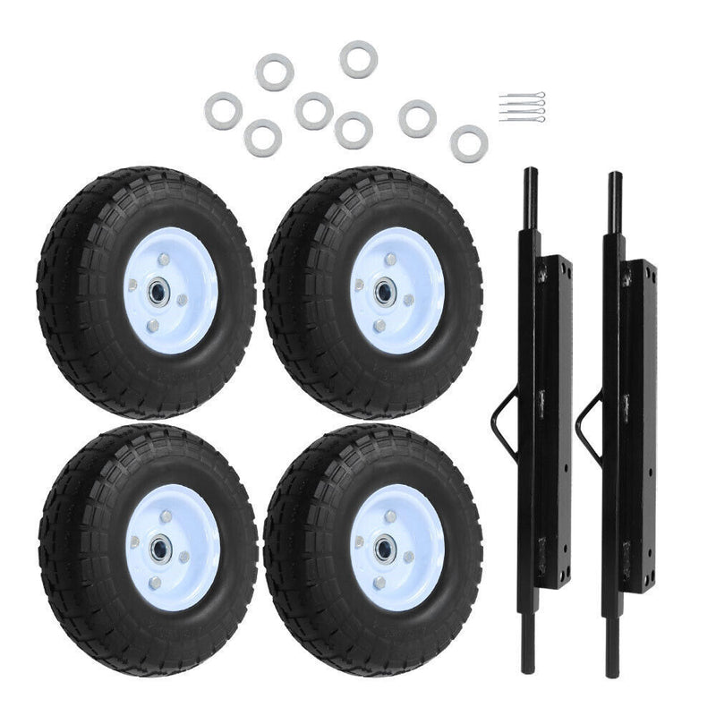 DURAFORCE Generator EU3000is Wheel Kit SOLID NEVER FLAT TIRES All Terrain