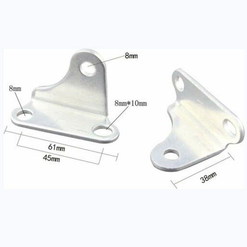 DURAFORCE Gas Spring Shock Lift Support Strut Trunk Hatch Universal Lid Mount Set