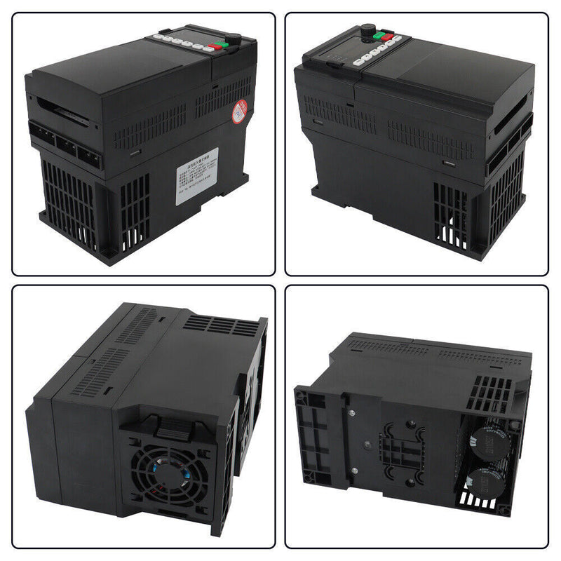 DURAFORCE 1 To 3 Phase 7.5KW 10HP 220V Variable Frequency Drive Inverter CNC VFD VSD