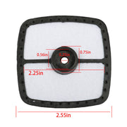 DURAFORCE 10*Air Filter For Echo 13031054130 Trimmer Blower A226001410 SRM 210 225 HC150