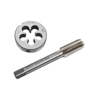DURAFORCE 1/2"-28 Gunsmithing Tap and Die Set (1/2"x28) 22LR 223 5.56 9mm