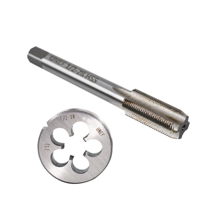 DURAFORCE 1/2"-28 Gunsmithing Tap and Die Set (1/2"x28) 22LR 223 5.56 9mm US