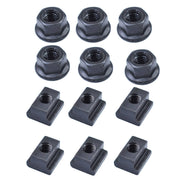 DURAFORCE 58 Piece 1/2 T-Slot Clamping Kit Mill Machinist Set W/3/8-16 Studs
