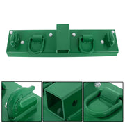 DURAFORCE Bolt on Grab Hooks & D Rings & 2" Receiver For John Deere Compact Tractor STEEL