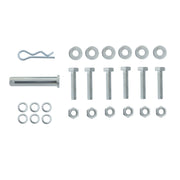 DURAFORCE Bolt on Grab Hooks & D Rings & 2" Receiver For John Deere Compact Tractor STEEL