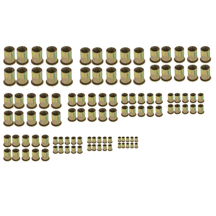 DURAFORCE Rivet Nut Gun Kit Rivnut Setting Tools Nut Setter Tool Hand Blind Riveter 16"