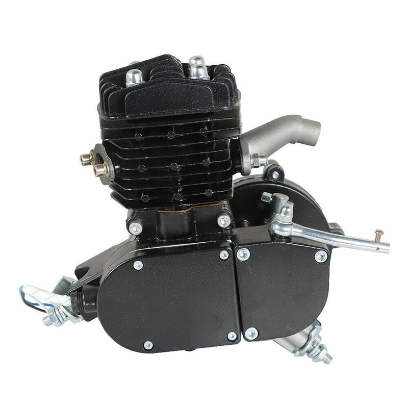 DURAFORCE 80cc 2 Stroke Motorized Motorised Bicycle Bike Cycle Gas Engine Motor Black
