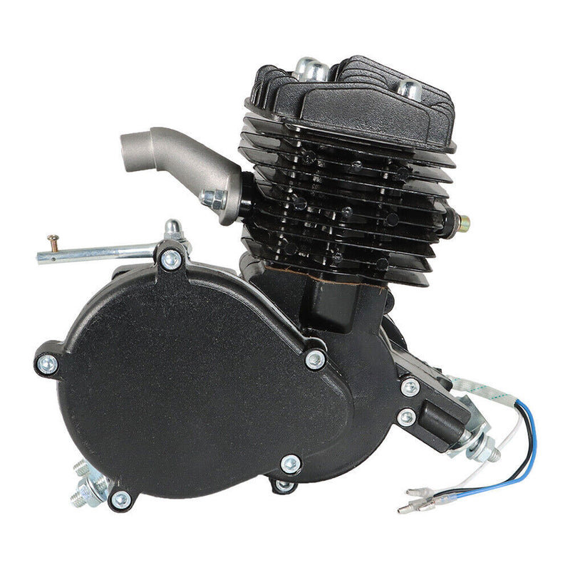 DURAFORCE 80cc 2 Stroke Motorized Motorised Bicycle Bike Cycle Gas Engine Motor Black