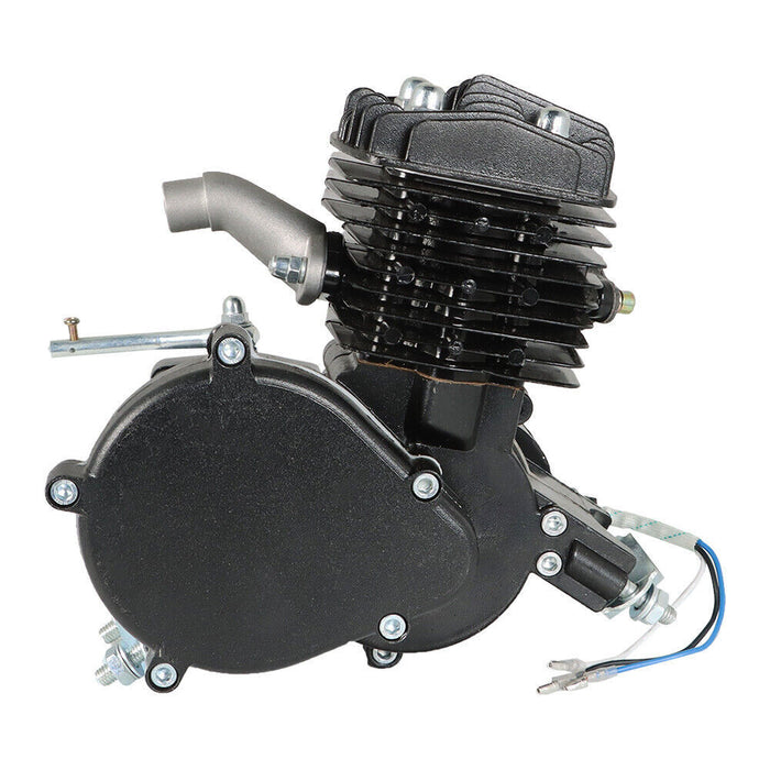 DURAFORCE 80cc 2 Stroke Motorized Motorised Bicycle Bike Cycle Gas Engine Motor Black