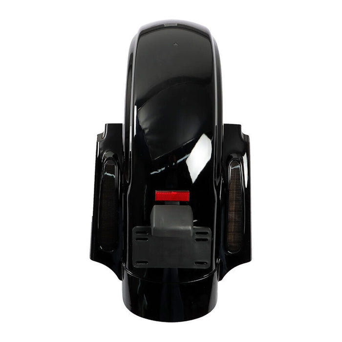 DURAFORCE CVO Style Rear Fender System W/ LED For Touring 2009-2013 Road King Street Glide