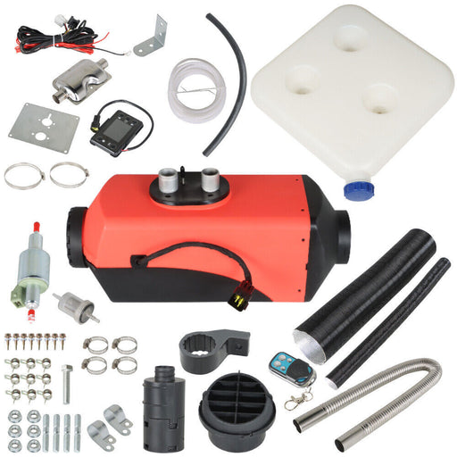 DURAFORCE 8kw Diesel Air Heater LCD Thermostat Quiet For Trucks Boat Car Trailer