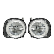 DURAFORCE Right+Left Headlights For 2015-2018 Jeep Renegade Projector Halogen Type