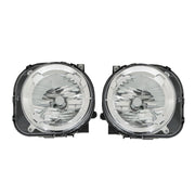 DURAFORCE Right+Left Headlights For 2015-2018 Jeep Renegade Projector Halogen Type