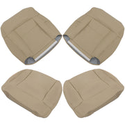 DURAFORCE Front Seat Cover For Ford F150 Lariat XLT 2004-2008 Front Bottom Top Tan