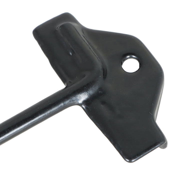 DURAFORCE 2Pcs Battery Strap Hold Down Bracket Pair For 1997-2002 Dodge Ram 2500