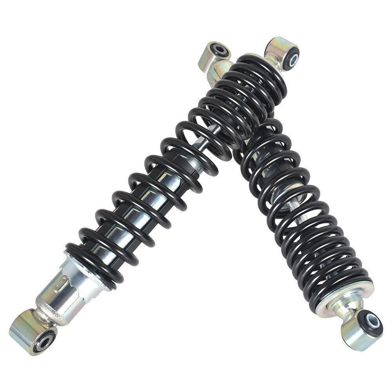 DURAFORCE 2 x NEW FRONT SHOCKS 1987-2006 Yamaha Banshee ATV springs BLACK