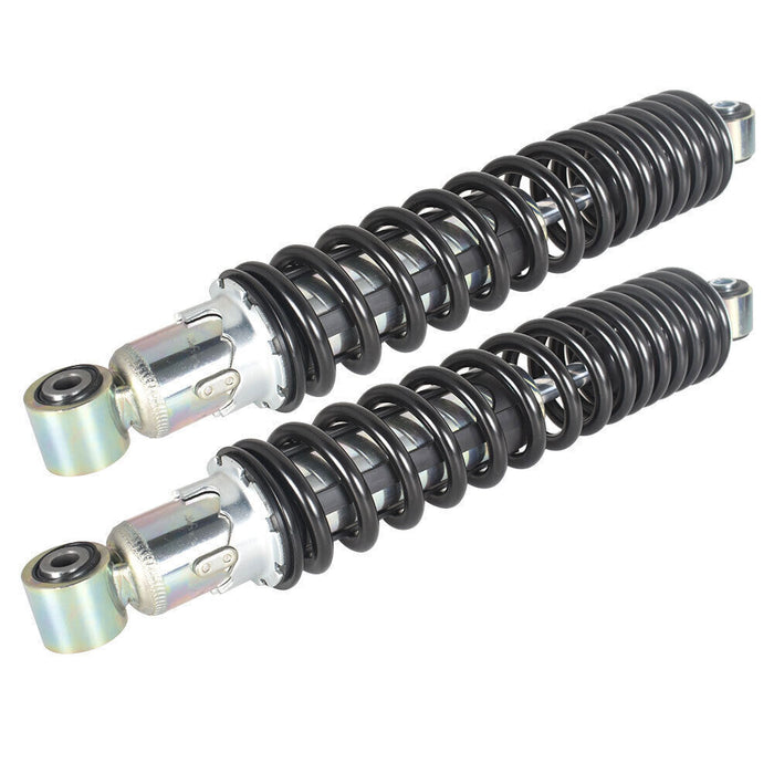 DURAFORCE 2 x NEW FRONT SHOCKS 1987-2006 Yamaha Banshee ATV springs BLACK